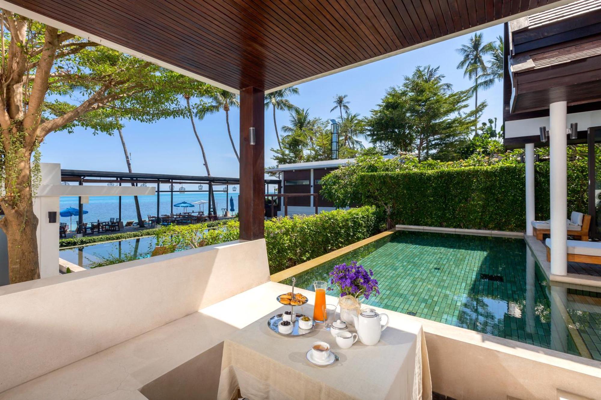 The Sea Koh Samui Beachfront Resort & Spa Exterior foto